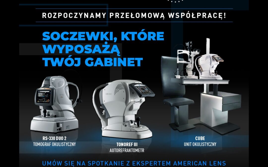 ROZPOCZYNAMY PRZEŁOMOWĄ WSPÓŁPRACĘ Z POLYMED POLSKA – DYSTRYBUTOREM NAJLEPSZYCH NA ŚWIECIE INSTRUMENTÓW OKULISTYCZNYCH JAPOŃSKIEJ FIRMY NIDEK.